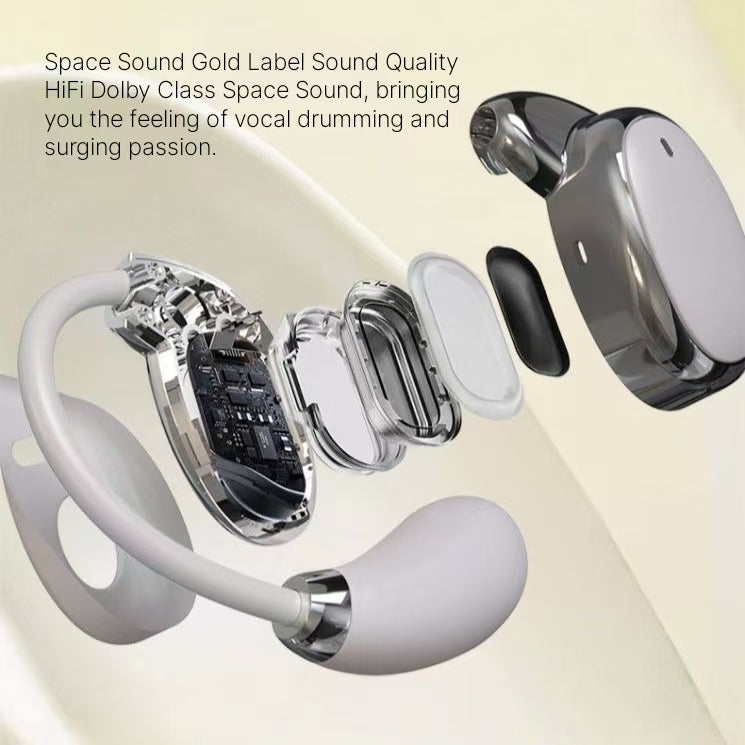 AI intelligent new travel translation headphones noise reduction wireless Bluetooth multi language conference