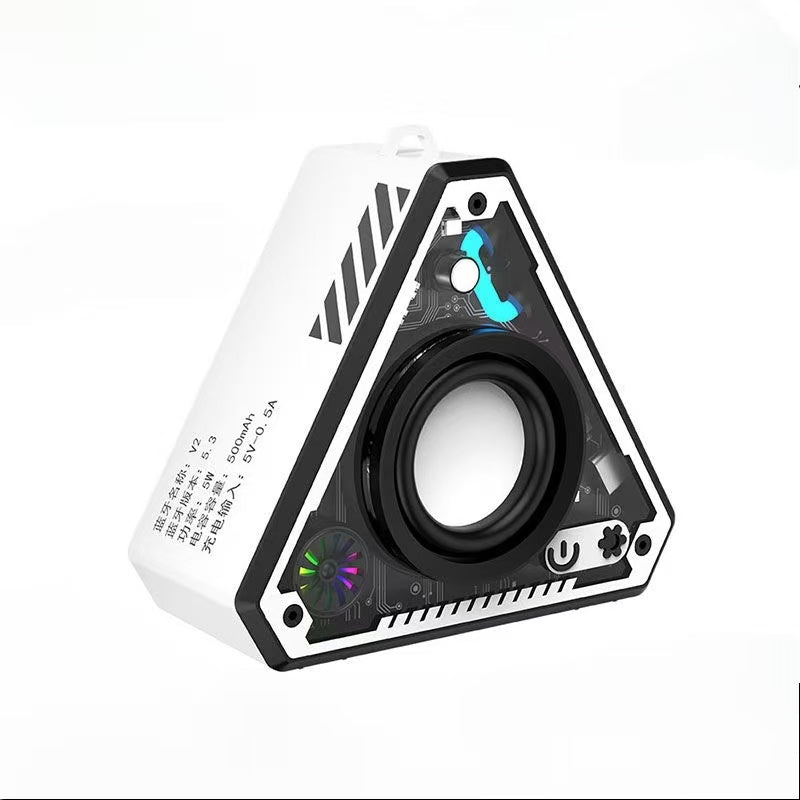 Bluetooth speaker with high quality and long battery life, interconnected subwoofer, desktop outdoor all-in-one speaker