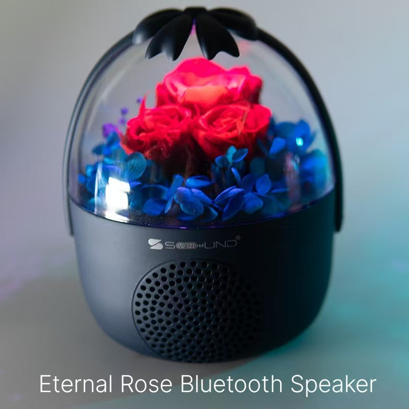 Eternal Flower Bluetooth Speaker Atmosphere Light Birthday Gift for Girlfriend Male Girlfriend Girlfriend Exclusive Premium Practical