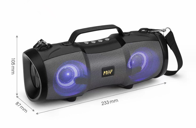 Bluetooth speaker creative bright light big sound card outdoor large volume subwoofer/5% discount on purchases of 2 or more