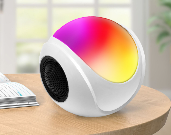 Mini desktop colorful series outdoor new plug-in card Bluetooth speaker