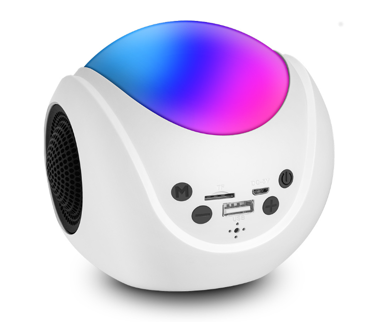 Mini desktop colorful series outdoor new plug-in card Bluetooth speaker