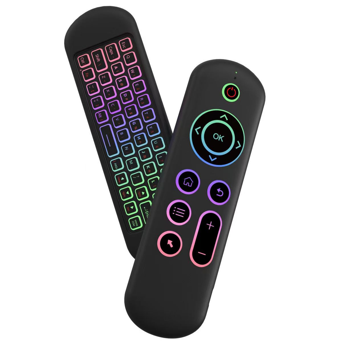 TV remote control 7-color gyroscope wireless handheld mini motion sensing mouse keyboard remote control