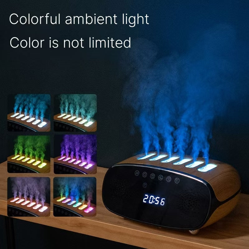 New Radiant Remote Control Bluetooth Speaker Air Humidifier for Bedroom Automatic Fragrance Moisturizing Humidifier