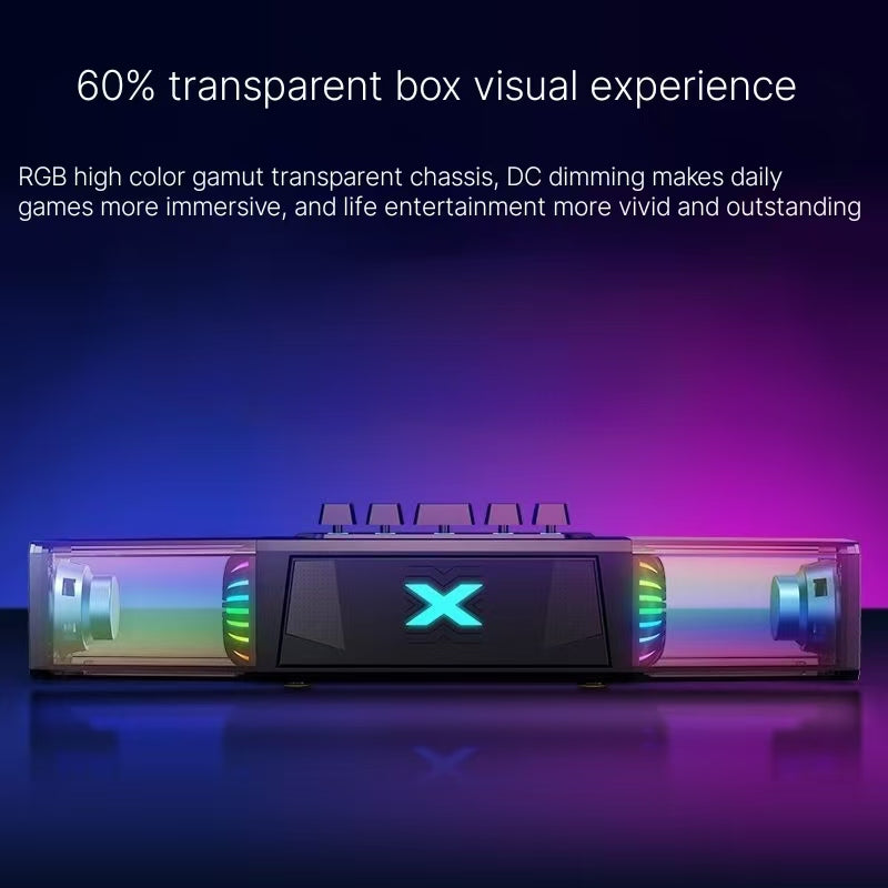 Mech Bluetooth computer audio speaker, large volume, atmosphere, heavy bass, desktop computer, laptop game