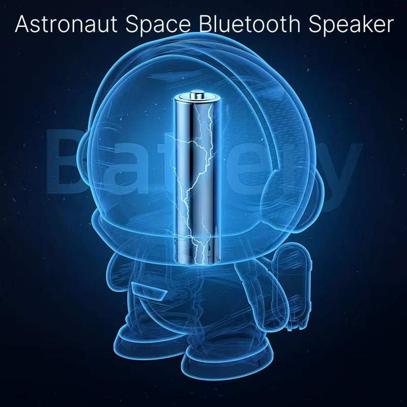 Astronaut Space Bluetooth Speaker Wireless High Quality Cute Desktop Mini Speaker subwoofer Exquisite Gift