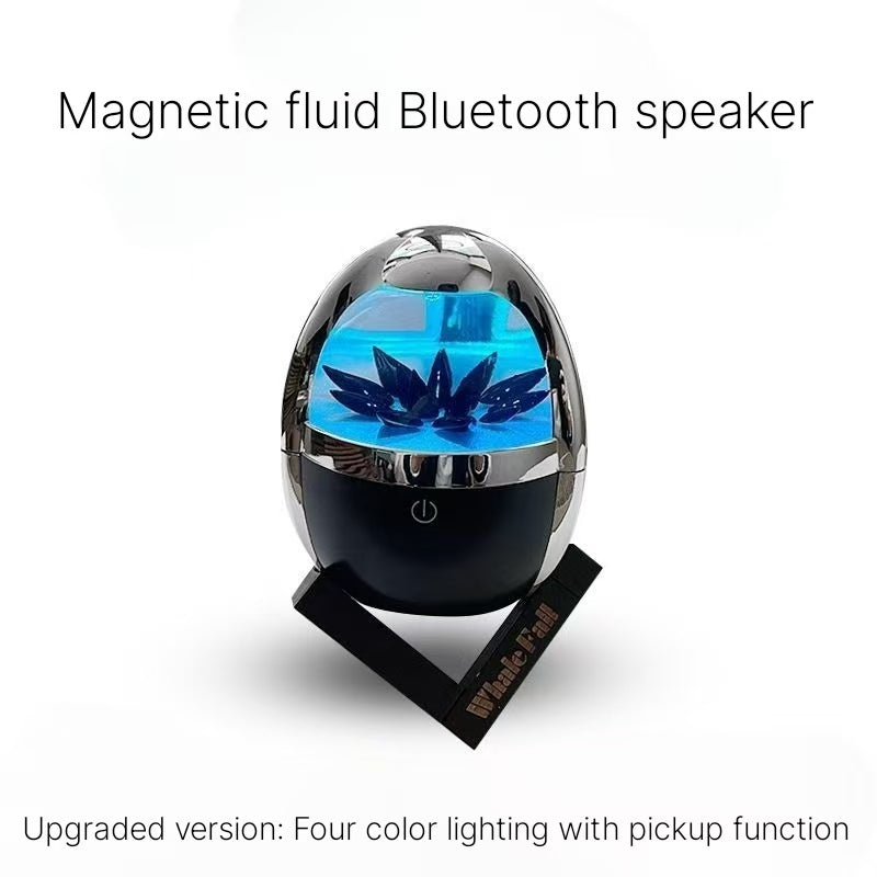 Venom Magnetic Fluid Bluetooth Speaker High Quality Intelligent Wireless Speaker for Men and Women's Birthday Creative Gift Desktop Ornament