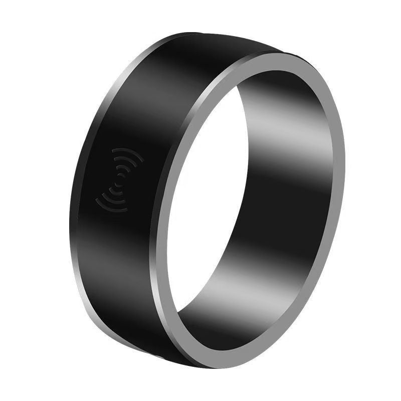 Solar multifunctional Android temperature magic with ins waterproof NFC black technology Bluetooth ring