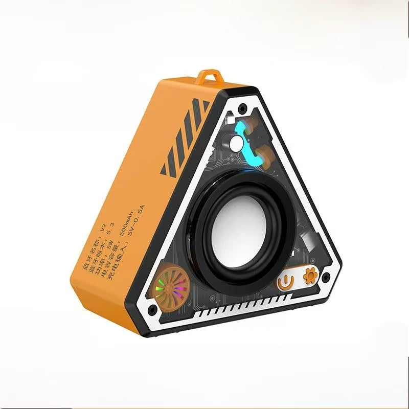 Bluetooth speaker with high quality and long battery life, interconnected subwoofer, desktop outdoor all-in-one speaker