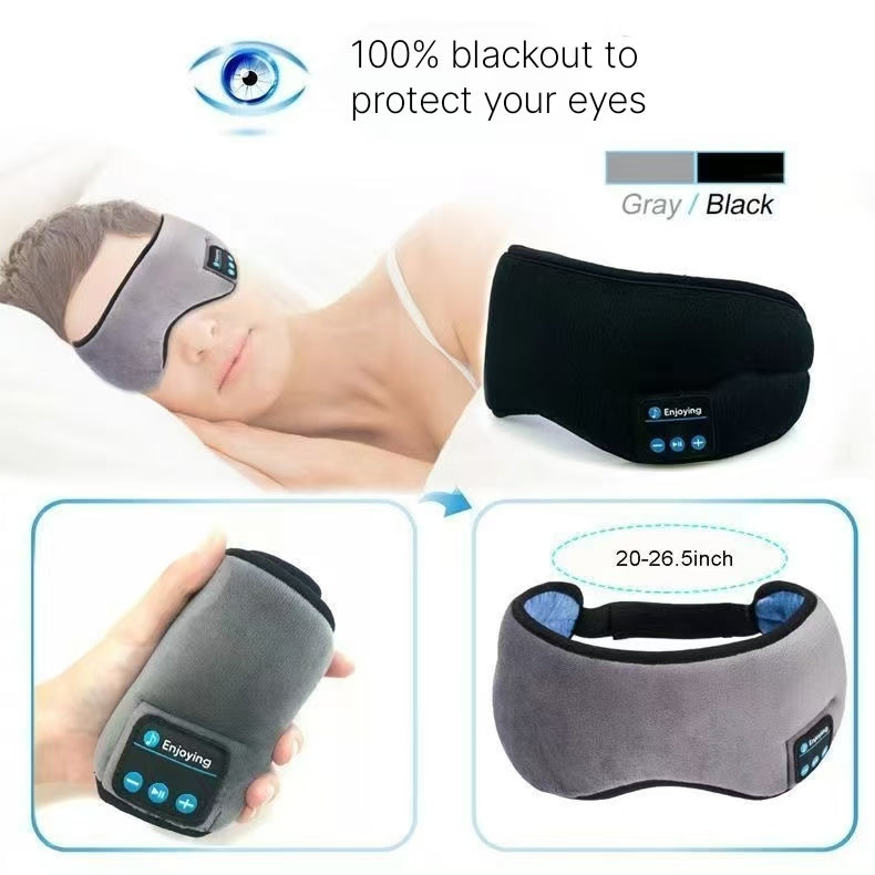 Hands free phone, long-distance travel, dormitory, soundproof device, sleeping, wireless charging, Bluetooth music earphones, eye mask