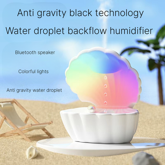 Anti gravity home Bluetooth speaker humidifier with colorful ambient lighting, romantic and beautiful 2024 new USB