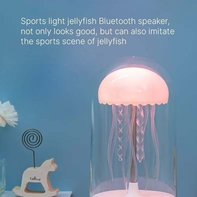 Dolby Sound Wireless Jellyfish Bluetooth Speaker High Appearance Luminous High Configuration U Lighting Advanced Internet Celebrity Stereo