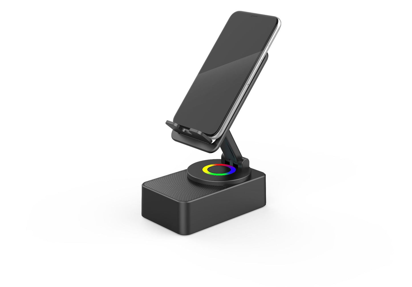 Lazy man's artefact mobile phone stand Bluetooth speaker desktop tablet live broadcast stand small speaker/5% discount on Christmas purchases of more than 2