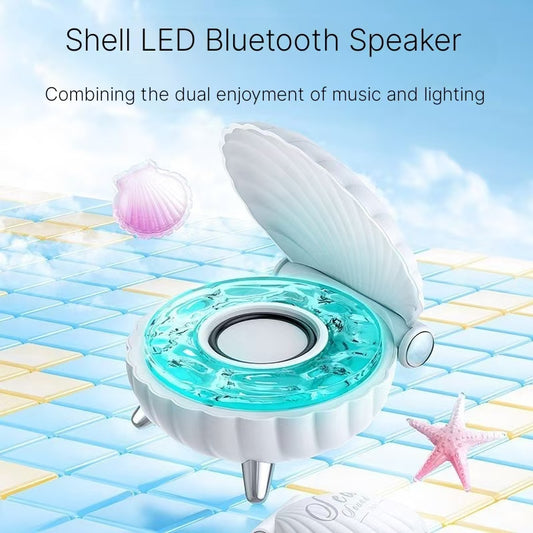 Shell Wireless Atmosphere Bass Cannon Bluetooth Speaker High Quality Speaker Birthday Gift for Girl's Best Friend