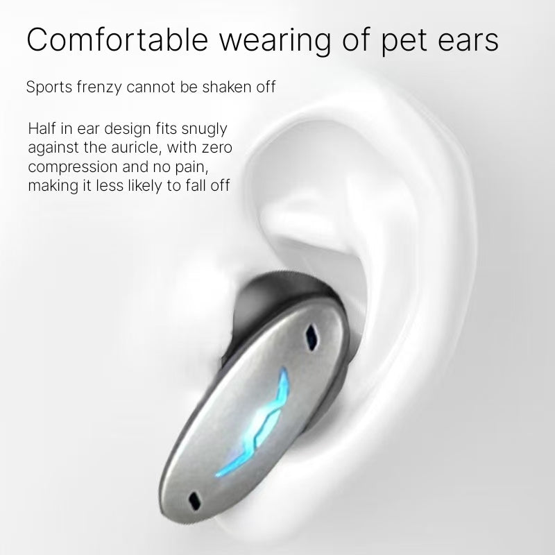 Black technology Bluetooth earphones can be used as glowing fingertip gyroscopes with ultra long battery life. They are a pressure boosting tool for young people and can rotate earphones