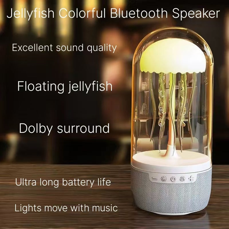 Dolby Sound Wireless Jellyfish Bluetooth Speaker High Appearance Luminous High Configuration U Lighting Advanced Internet Celebrity Stereo