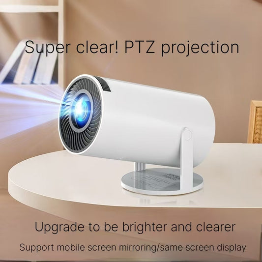 New Home Bedroom and Student Dormitory Can Connect to Phone 4k Ultra HD 5G PTZ Projector